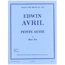Mireille Avril: Petite Suite (Trio - Brass)