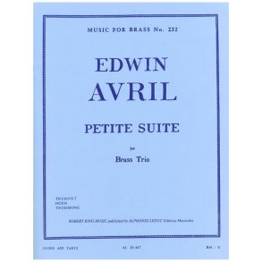 Mireille Avril: Petite Suite (Trio - Brass)