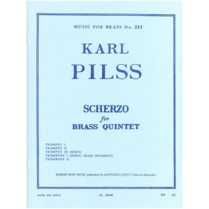 Karl Pilss: Scherzo (Quintet-Brass)