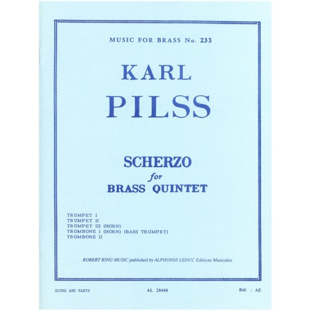 Karl Pilss: Scherzo (Quintet-Brass)