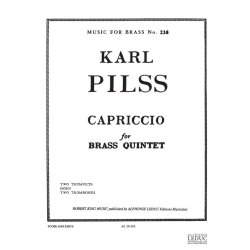 Karl Pilss: Capriccio (Quintet-Brass)