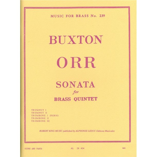 Buxton Orr: Sonata (Quintet-Brass)
