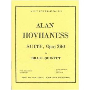 Alan Hovhaness: Suite Op.290 (Quintet-Brass)
