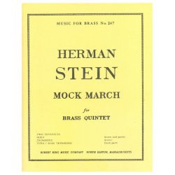 Herman Stein: Mock March (Quintet-Brass)