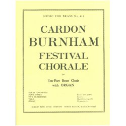 Cardon Burnham: Festival Chorale (Ensemble-Brass 8 or more)