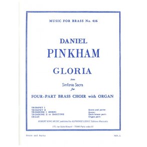 Daniel Pinkham: Gloria from 'Sinfonia sacra' (Quintet-Mixed)