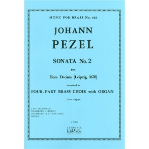 Johann Christoph Pezel: Sonata No.2 (Quartet-Brass)