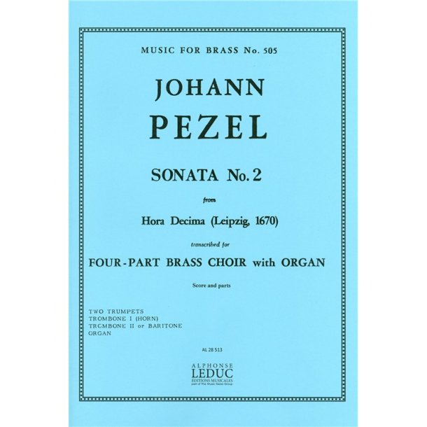 Johann Christoph Pezel: Sonata No.2 (Quartet-Brass)