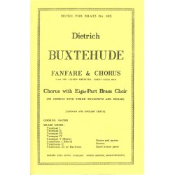 Dietrich Buxtehude: Fanfare & Chorus (Choral-Mixed accompanied)