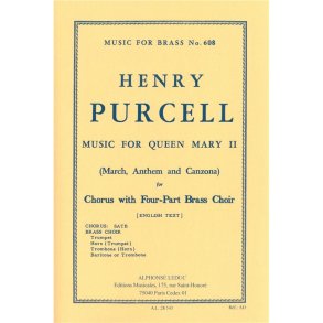 Henry Purcell: Funeral Music for Queen Mary (Choral-Mixed accompanied)