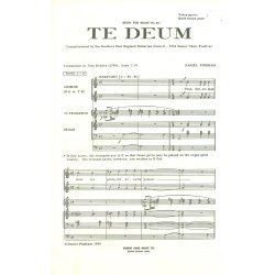 Daniel Pinkham: Te Deum (Choral-Female accompanied)