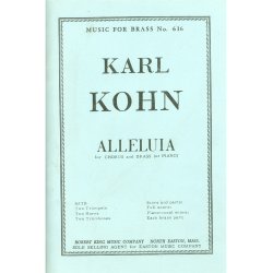 Karl Kohn: Alleluia (Choral-Mixed accompanied)