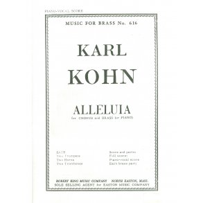 Karl Kohn: Alleluia (Choral-Mixed accompanied)