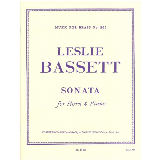 Leslie Bassett: Sonata (Horn & Piano)