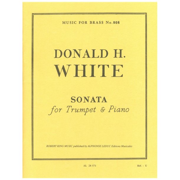 Donald H. White: Sonata (Trumpet & Piano)