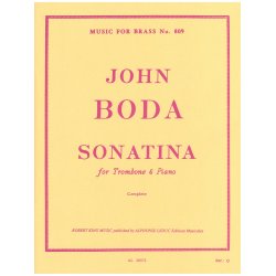John Boda: Sonatina (Trombone & Piano)