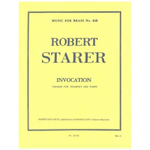 Invocation Tpt/Pno Mfb 818