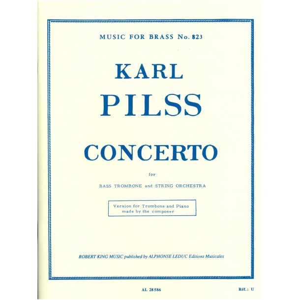 Karl Pilss: Concerto (Trombone-Bass & Piano)