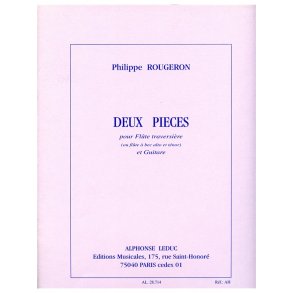 Philippe Rougeron: 2 Pièces (Flute & Guitar)