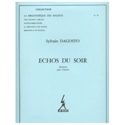 Dagosto Echos Du Soir Romance Lm011 Guitar Book