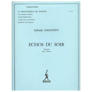 Dagosto Echos Du Soir Romance Lm011 Guitar Book