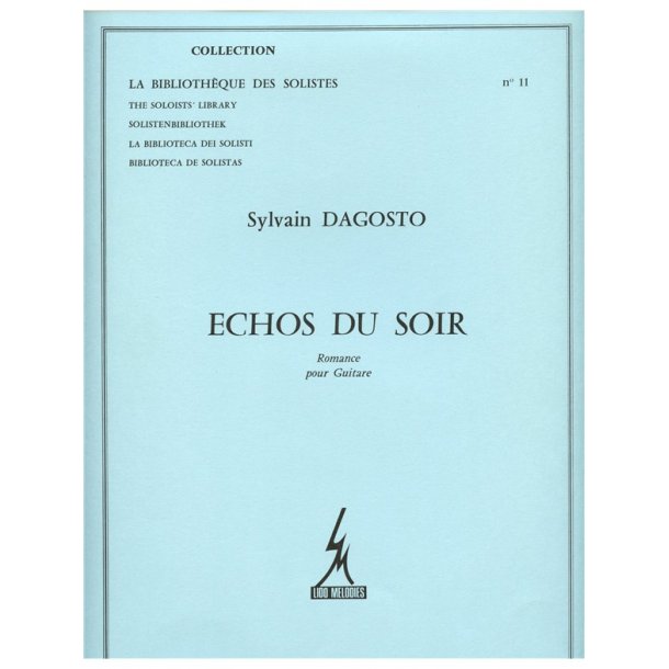 Dagosto Echos Du Soir Romance Lm011 Guitar Book