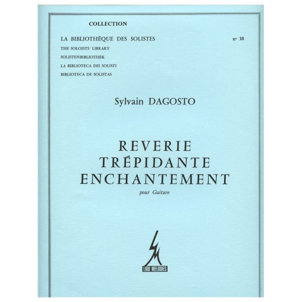 Dagosto Reverie Trepidante Enchantement Lm030 Guitar Book
