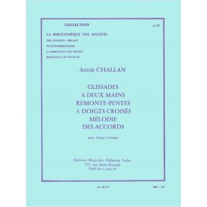 Challan Glissades 2 Mains Remonte Pen Tes Dgts Croises Lm057 Harp Book
