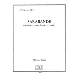 Jehan Ariste Alain: Sarabande (Septet-Mixed)