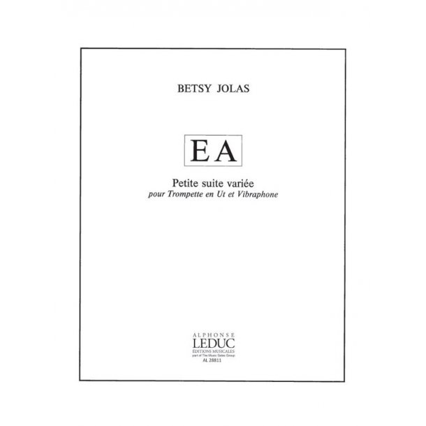 Betsy Jolas: EA - Petite Suite vari&eacute;e (Trumpet & Percussion)
