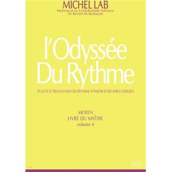 Lab Odyssee Du Rythme Volume 4 Moyen Livre Du Maitre Book