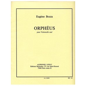 Bozza Eugene Orpheus Cello Solo Book