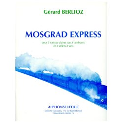 Berlioz Mosgrad Express 3 Caisses Claires Or 3 Tambours Book