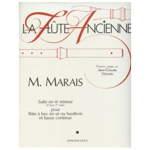 Marin Marais: Suite Vol.4, No.1 in D minor (Recorder & Continuo)