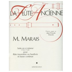 Marin Suite In B Minor 4eme Livre Flute Oboe &amp; Basso Continuo Book