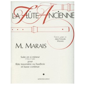Marin Suite In B Minor 4eme Livre Flute Oboe & Basso Continuo Book