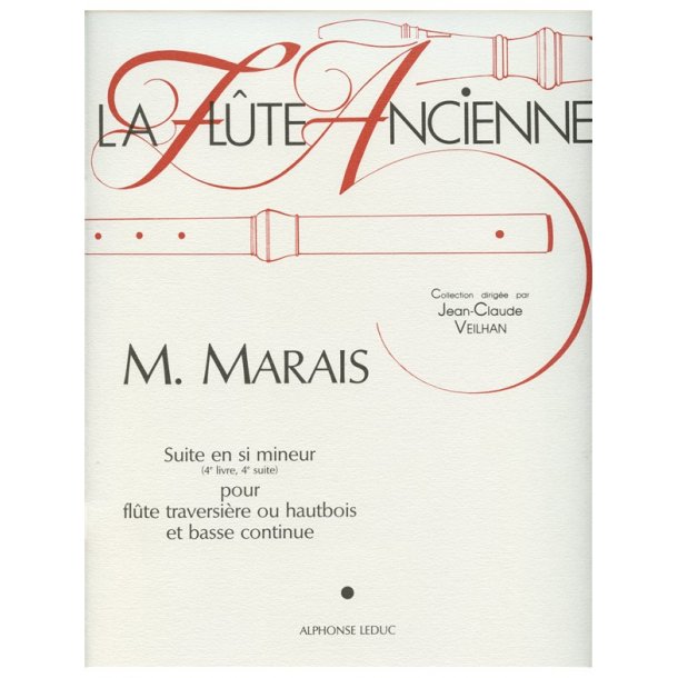 Marin Suite In B Minor 4eme Livre Flute Oboe &amp; Basso Continuo Book
