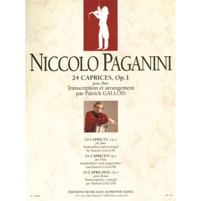 Niccolò Paganini: 24 Caprices Op.1 (Flute Solo)
