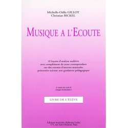 Michelle-Odile &Christian Gillot M.O.& Bickel C.: Musique &agrave; l'Ecoute: Elementaire (Miscellaneous)