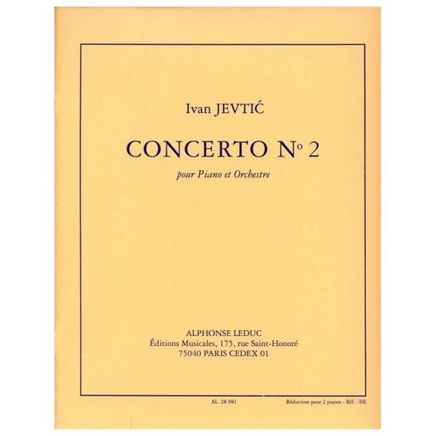 Ivan Jevtic: Concerto No.2 (Pianos 2)