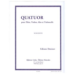 Edison Denisov: Quatuor (Quartet-Mixed)