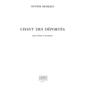 Olivier Messiaen: Chant des Déportés (Choral-Mixed accompanied)