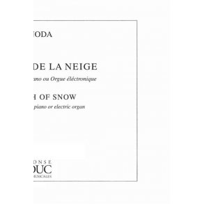 Ryo Noda: Naissance de la Neige (Saxophone-Alto & Piano)