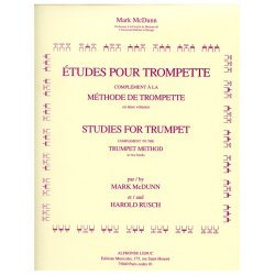 Mark & Harold McDunn M.& Rusch H.: Etudes pour Trompette (Trumpet solo)
