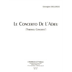 Georges Delerue: Le Concerto De L'Adieu (Violin/Piano)