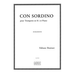 Edison Denisov: Con Sordino (Trumpet & Piano)