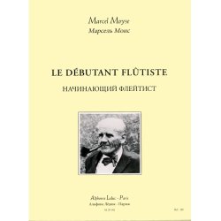 Moyse Marcel Debutant Flutiste Flute Book Russian