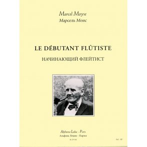 Moyse Marcel Debutant Flutiste Flute Book Russian