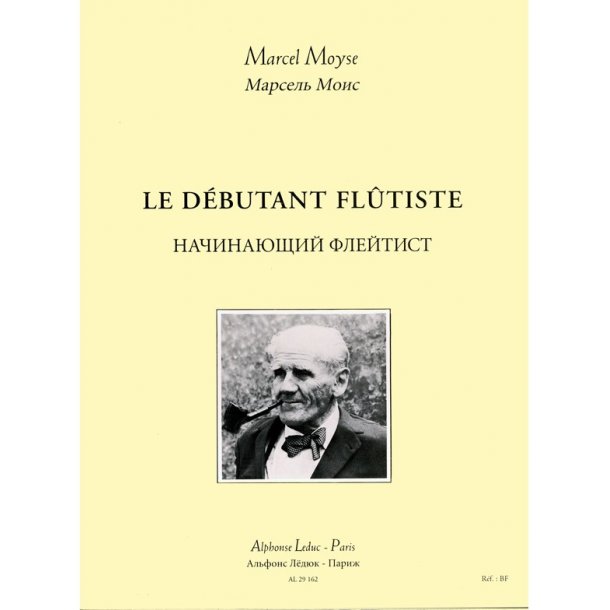 Moyse Marcel Debutant Flutiste Flute Book Russian