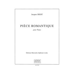 Jacques Ibert: Pi&egrave;ce romantique (Piano solo)